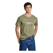 Pepe Jeans Simon T-shirt Green, Herr