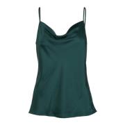 Marella Elegant Topp i Polyester Green, Dam