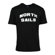 North Sails Bomull T-shirt Black, Herr