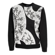 Iuter Svart Jumper med Boa Stil Black, Herr