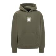 Givenchy Boxy Fit Hoodie Green, Herr