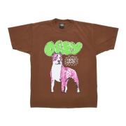 Obey Heavy Sound Heavylight Tee Brown, Herr