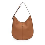 Tod's Hobo Axelväska Brown, Dam