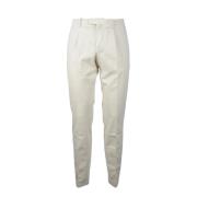 Briglia Casual Bomull Elastan Byxor White, Herr