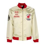 Mitchell & Ness Miami Heat NBA-lag Bomberjacka Yellow, Herr