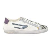 Diesel Läder Sneakers med Gummisula Multicolor, Dam