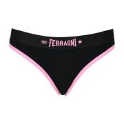 Chiara Ferragni Collection Stiligt bomull elastan tillbehör Black, Dam