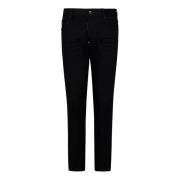 Dsquared2 Svart Bull Skater Skinny Jeans Black, Herr