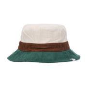 Market Corduroy Bucket Hat Herr Stilfull Multicolor, Herr