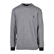 U.s. Polo Assn. Ullblandning Stickad Tröja Gray, Herr