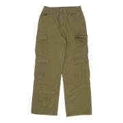 Karl Kani Cargobyxor med Signatur Multipocket Design Green, Dam