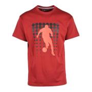 Bikkembergs Bomull T-shirt Red, Herr