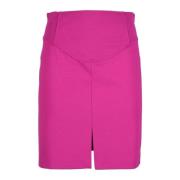 Pinko Elegant Viskosblandning Stretch Klänning Pink, Dam