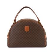 Celine Vintage Pre-owned Laeder handvskor Brown, Dam