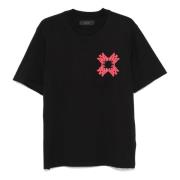 Amiri Quad Monogram Svart T-shirt Black, Herr