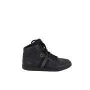 Gucci Vintage Pre-owned Laeder sneakers Black, Dam