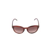 Chloé Pre-owned Pre-owned Plast solglasgon Brown, Dam