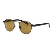 Saint Laurent Stiliga solglasögon SL 707 Brown, Herr