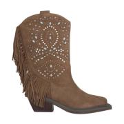 Alma EN Pena Studded half-boot Brown, Dam