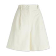 Max Mara Weekend Bermuda Shorts för Stiligt Sommarutseende White, Dam