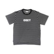 Obey Modig Times Tee Svart Black, Herr