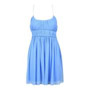 Patrizia Pepe Elegant klänning i polyester Blue, Dam