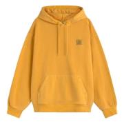 Carhartt Wip Ballong Huva Tröja Yellow, Herr