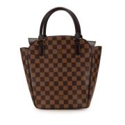 Louis Vuitton Vintage Pre-owned Canvas handvskor Brown, Dam