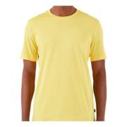 Hugo Boss Thompson 01 Logo Bomull T-shirt Yellow, Herr