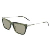 Dkny Grön Acetat Solglasögon UV Filter Green, Dam