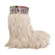 Moon Boot Vinterstövlar för kvinnor Beige, Dam