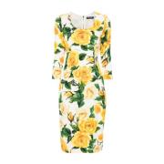 Dolce & Gabbana Midi Dresses Multicolor, Dam