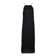 Erika Cavallini Maxi Klänning Black, Dam