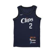 Nike City Edition Basketboll Tanktop Kawhi Leonard Blue, Herr