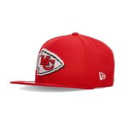 New Era NFL Draft 24 950 Flat Skärm Mössa Red, Unisex