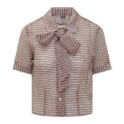 Thom Browne Tucked Blus Multicolor, Dam