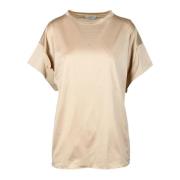 Ballantyne Tshirt Beige, Dam