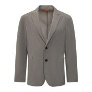 Barena Venezia Tropisk Blazer för Män Gray, Herr