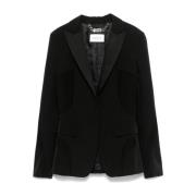 Philipp Plein Stilig Blazer för Modemedvetet Look Black, Dam