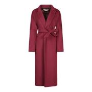 Blanca Vita Lyxig Bordeaux Ullrock Aw24 Red, Dam