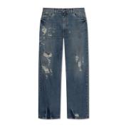 Dolce & Gabbana Jeans med vintageeffekt Blue, Herr