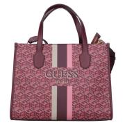 Guess Väskor.. Bordeaux Red, Dam