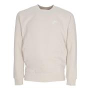 Nike Brun/Vit Crewneck Sweatshirt Gray, Herr