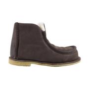 JW Anderson Mocka Ankelboots Gummisula Brown, Dam