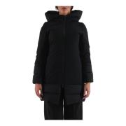 RRD Winter Hybrid Long Jacket Black, Dam