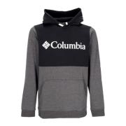 Columbia Colorblock Hoodie med Kangaroo Ficka Gray, Herr