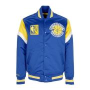 Mitchell & Ness NBA Bomberjacka Golden State Warriors Blue, Herr