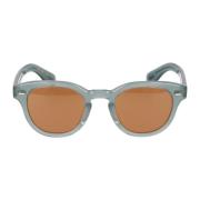 Oliver Peoples Klassiska runda solglasögon OV 5413Su Blue, Unisex