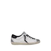 Golden Goose Nappa Mocka Läder Häl Sneakers White, Herr