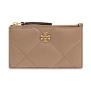 Tory Burch Diamantquiltad läder crossbodyväska Beige, Dam